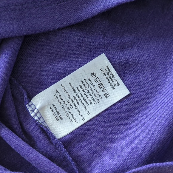 Eddie Bauer purple t shirt petite medium 💜 - Picture 6 of 7